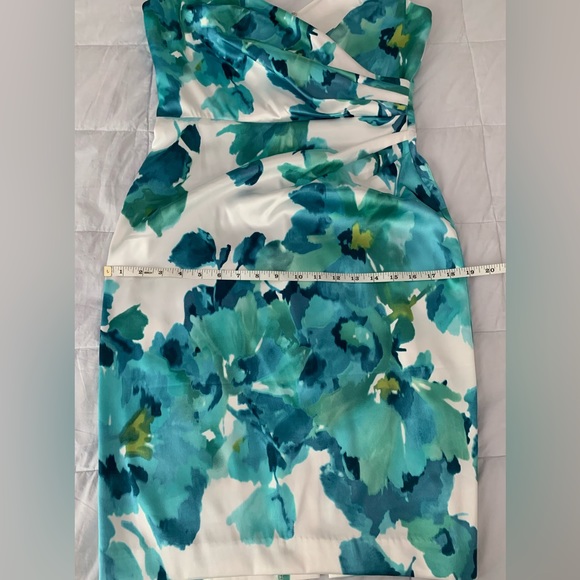 Dresses, LONDON TIMES, size 10, color green and white - Picture 4 of 11